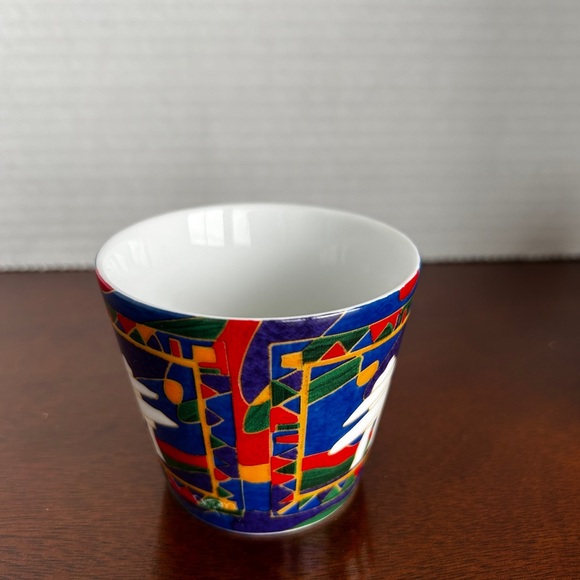 Dawn Oman First Nations Artist Votive Candleholders Skye McGhie Set of 2 - Picture 5 of 16